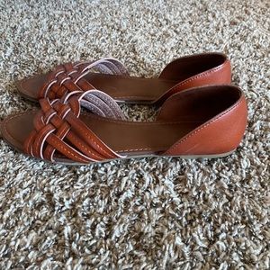 Slip On Woven Sandals